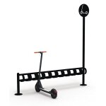 Range - trottinettes 10 places avec panneau