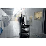 Rideaux  lanires en pvc pour la sparation des zones