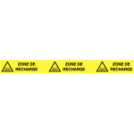 Ruban de signalisation pour batterie lithium