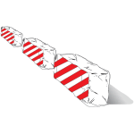 Sac chevrons pour botte de paille