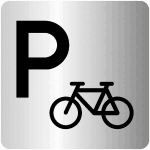 Signaltique de porte iso 7001 parking vlos