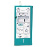 Station de nettoyage murale pour lunettes