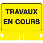 Support pour cne alu / pvc / alu recto / verso standard