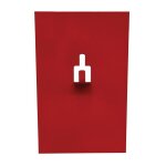 Supports de fixation aimant�s pour extincteurs