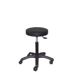 Tabourets d'atelier � roulettes ou patins articul�s