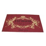 Tapis brosse personnalis� avec texte ou logo