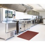 Tapis caillebotis antifatigue environnement alimentaire