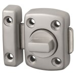 Verrou automatique nickel pour porte