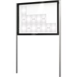 Vitrine aluminium extrieure design