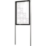 Vitrine aluminium extrieure design