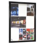 Vitrines grand format en aluminium laqu�