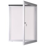 Vitrines grand format en aluminium laqu�