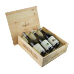 Ampelio langhe doc chardonnay marne brune nebbiolo doc moncucco moscato d asti docg cassetta legno