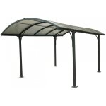 Carport 1 voiture 3, 05x4, 85m en aluminium et polycarbonate 6mm