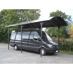 Carport camping - car l7, 60xh3, 60m en aluminium et polycarbonate