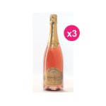 Champagne heralion d�sir ros� brut (carton de 3)