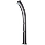 Douche solaire spring 30 litres aluminium anthracite et inox avec