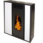 Pole  granuls tanche tessa 10kw blanc interstoves