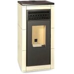 Po�le � granul�s ferlux nerea 8 kw blanc perl�