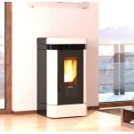 Po�le � granul�s la nordica extraflame lucia 12 kw ventil� taupe