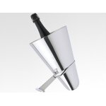 Seau � champagne etain poli so salon oa1710