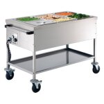 Chariot bain - marie 3 x gn 1 / 1 bartscher