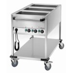Chariot bain - marie 3 x gn 1 / 1 bartscher