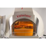 Four  pizza bois baby 75 valoriani blanc crme