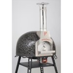 Four  pizza gaz m175e baby 75 mosaque + base valoriani misto nero