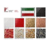Four  pizza gaz m175e baby 75 mosaque + base valoriani bianco
