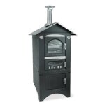 Fourneau  bois smart toit inox clementi 45x100cm
