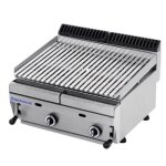 Grill pierres cramique gaz 60x43cm repagas