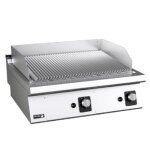 Grill pierres cramique gaz naturel 68x51cm fagor professional inox aisi 304