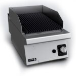 Grill pierres cramique gaz propane 34x51cm fagor professional inox aisi 304
