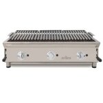 Grill pierre de lave gaz 90x40cm arilex