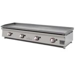 Plancha gaz acier rectifi 120x40x0, 6cm arilex