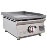 Plancha gaz acier rectifi 40x40x0, 6cm arilex