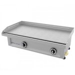 Plancha gaz acier rectifi 79x39x1. 2cm repagas
