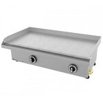 Plancha gaz acier rectifi 79x41x0. 8cm repagas