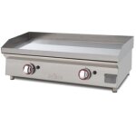 Plancha gaz chrome 80x40x1. 5cm arilex