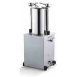 Poussoir  saucisse hydraulique 55 litres (ph55idrv) delcoupe 400v triphas