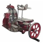 Trancheur manuel 315 prestige rouge delcoupe volant rosace