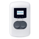 Alfen borne de recharge double pro line - type 2 - 2 x 22kw - 10 - 32a - rglable - 4g umts rfid mid ...