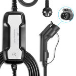 Besen chargeur portable - type1 - 10 / 16a - cble 7, 5m - prise domestique - pcd021t1