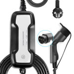 Besen chargeur portable - type2 - 10 / 16a - cble 7, 5m - prise domestique - pcd021t2