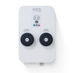 Ecotap borne murale double duo mural 22kw - type 2 - borne publique et entreprise