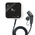 Juice borne de recharge charger me 3 - 22kw - cable 5m t2 - wifi rfid - ocpp - compteur mid