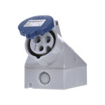 Mennekes prise murale cee 16a - 230v - monophasée - 3p - 1720 Mennekes prise murale cee 16a - 230v - monophasée - 3p - 1720