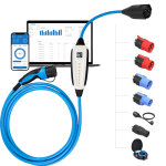 Nrgkick - borne de recharge mobile 4g pour flottes - adaptateurs aux choix - type 2 - 2, 3 à 22kw - 5m ... Nrgkick - borne de recharge mobile 4g pour flottes - adaptateurs aux choix - type 2 - 2, 3 à 22kw - 5m ...