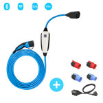 Nrgkick - borne de recharge mobile connectée - 10m - type 2 - 2, 3 à 22kw - avec pack adaptateurs - bluetooth ... Nrgkick - borne de recharge mobile connectée - 10m - type 2 - 2, 3 à 22kw - avec pack adaptateurs - bluetooth ...
